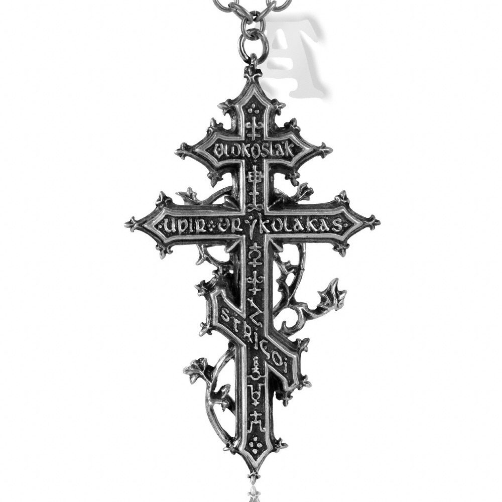 Кулон крест алхимика Alchemy Gothic